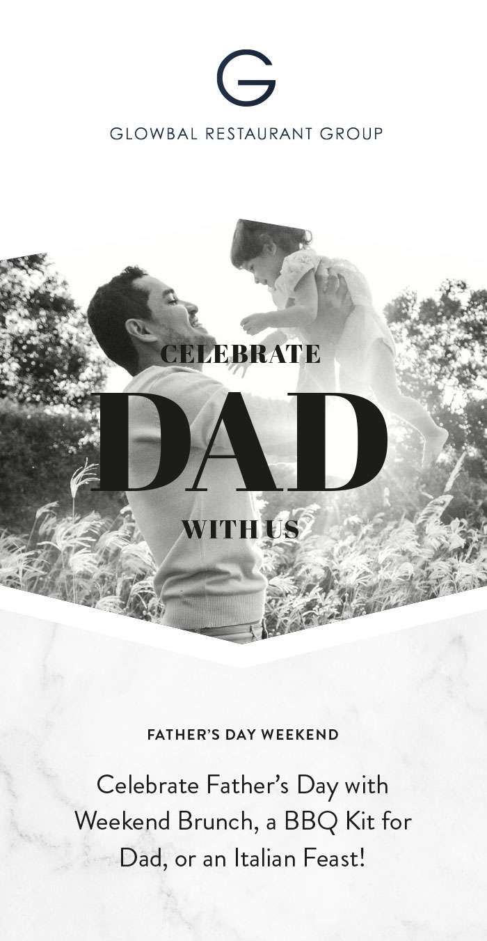 CELEBRATE DAD WITH US