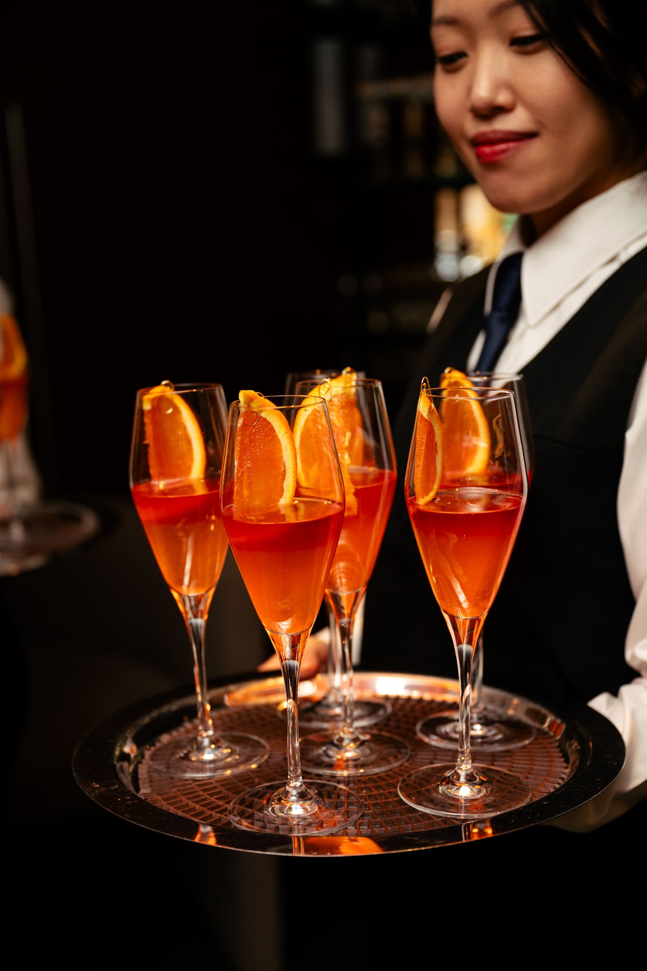 Aperitivo service at Five Sails